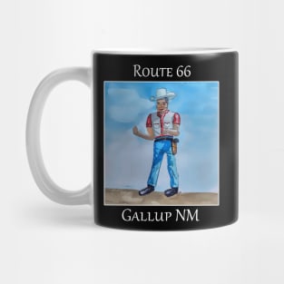 Muffler man statue along Route 66 in Gallup New Mexico Mug